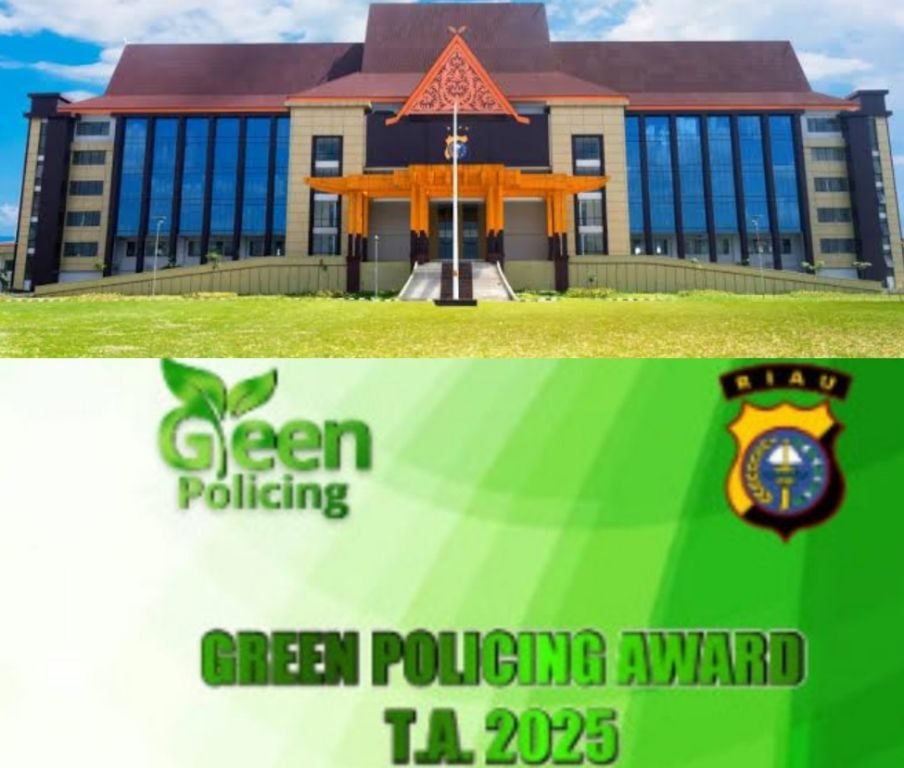 Polda Riau Gelar Green Policing Award 2025